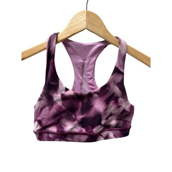 Lululemon Invigorate Bra Blush Blossom Alpine White Candy Pink Candy Pink 4 - Picture 1 of 8